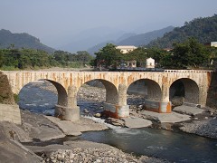 72水災後的糯米橋樣貌