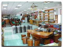 天廬渡假村品茗區及餐廳