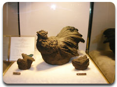 南投縣炭雕藝術博物館炭雕作品-守護媽媽