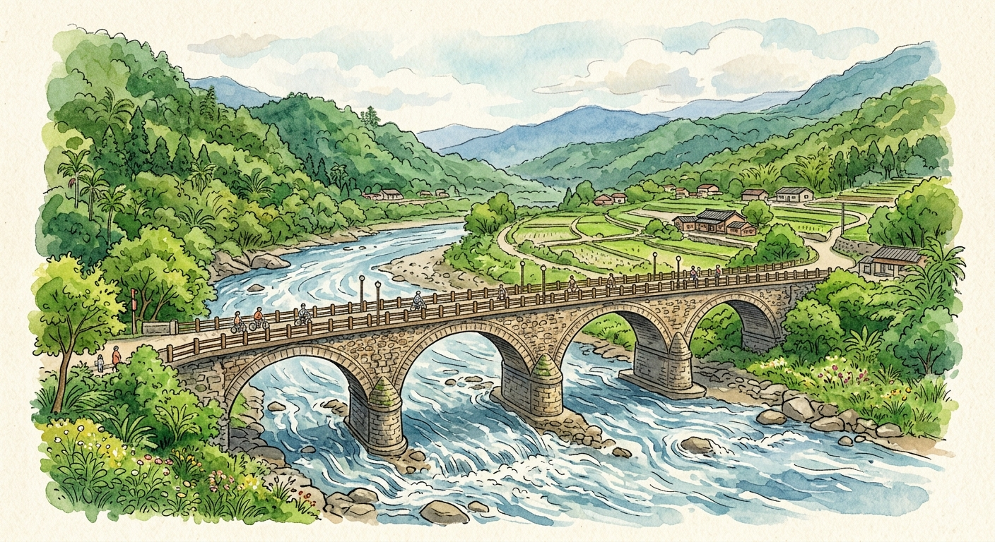 姓北港溪糯米橋